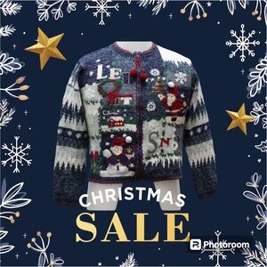 Tiara International Womens Ugly Christmas Sweater